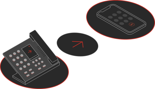 AI Voice Agent interface showing automated call flows connected to a SIP-based phone system.